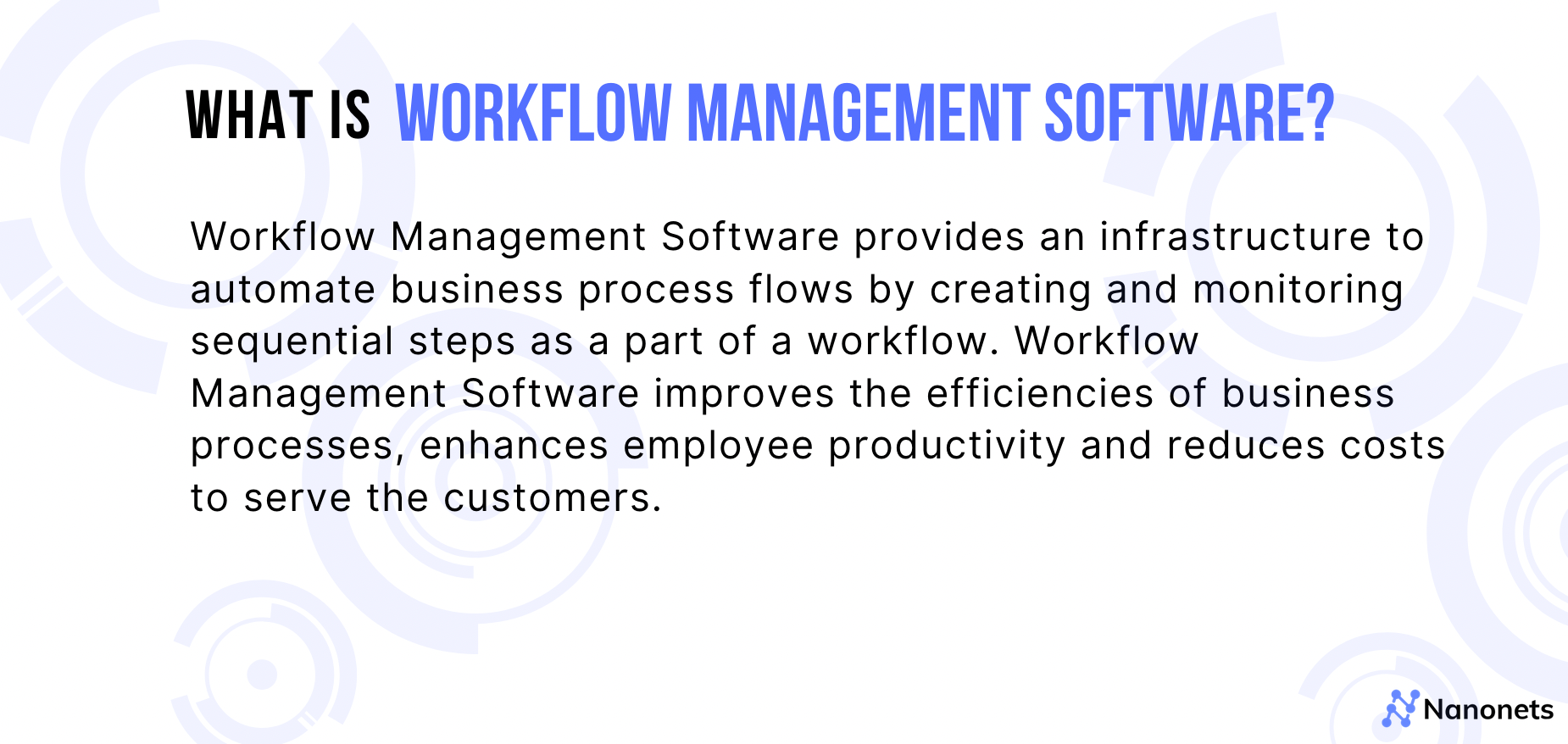 What is Workflow management software